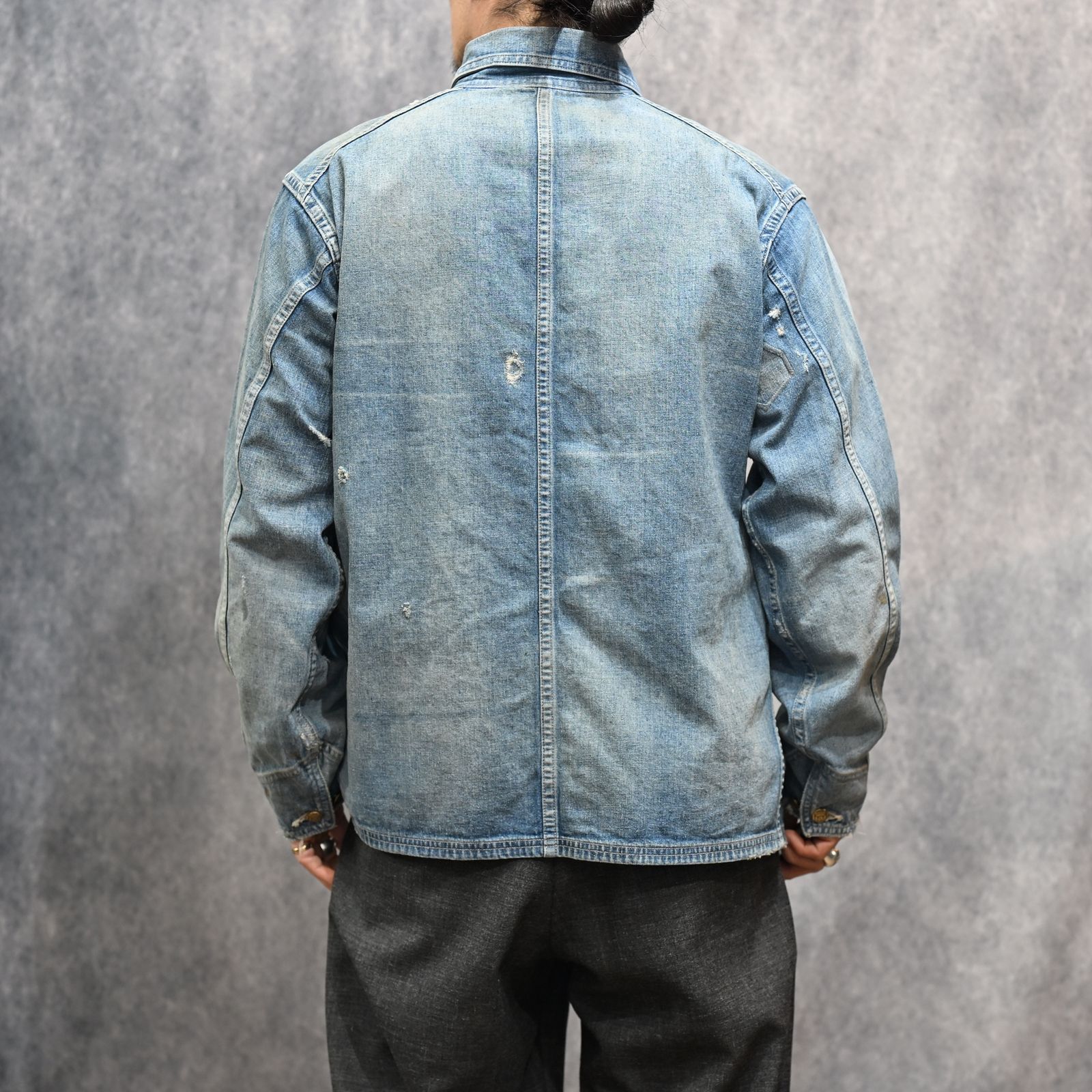 #024 LE CHORE JACKET （L.INDIGO） / カバーオール （ライトインディゴ） 2026SSJK-YY-0012