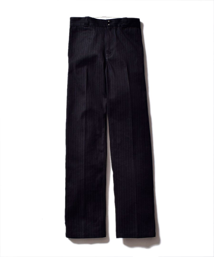 【BAON】Meniden Button Stripe Wide Denim Pants MINEDENIM - N.E.Wide Painter PS USD | River