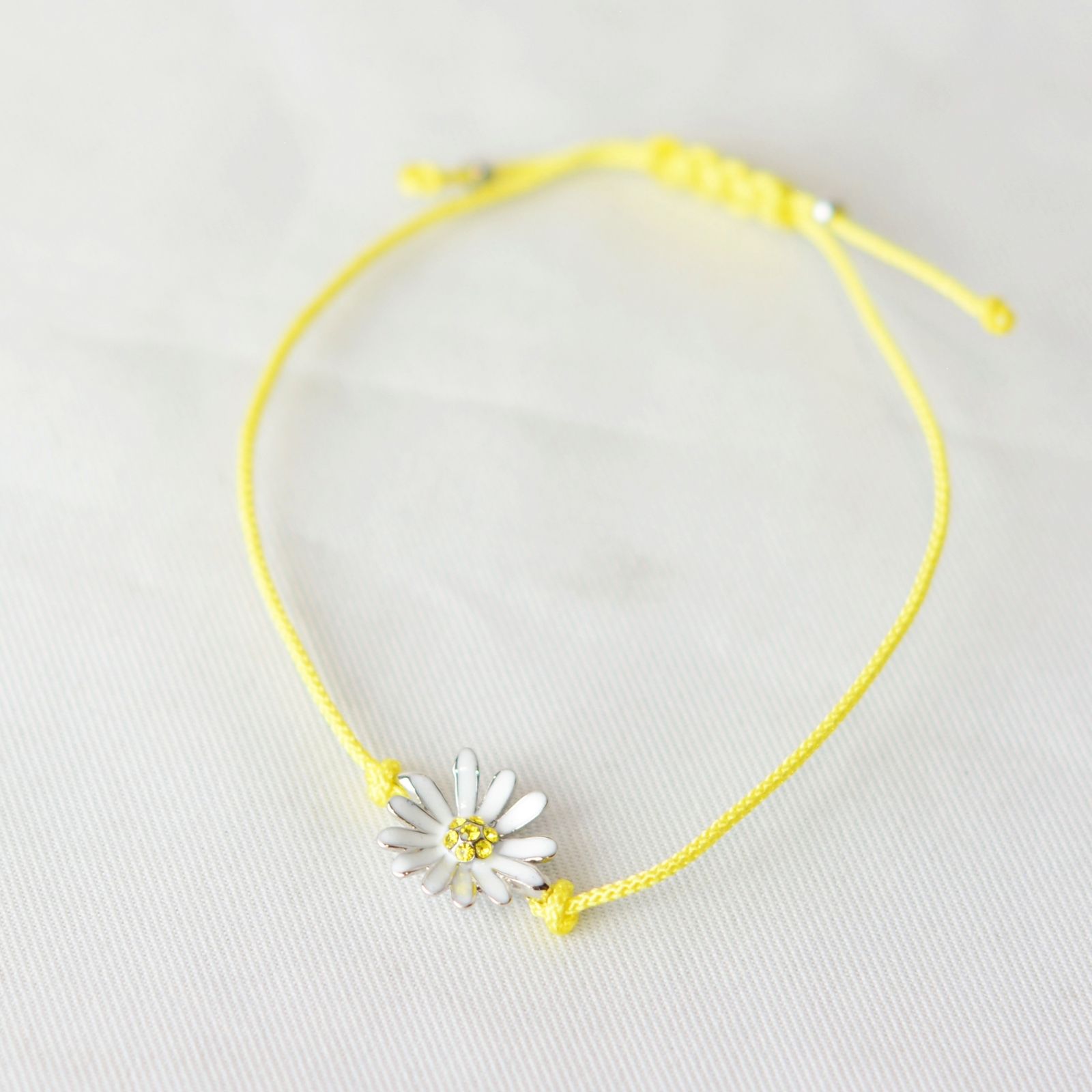 MAKE A WISH BRACELET DAISY (YELLOW)
