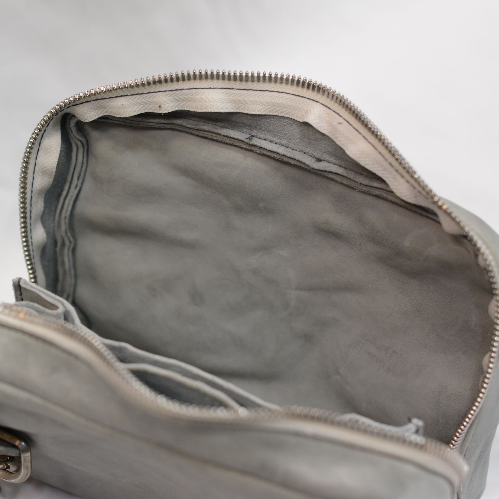 HORSE WHITE LEATHER BAG SQ-2