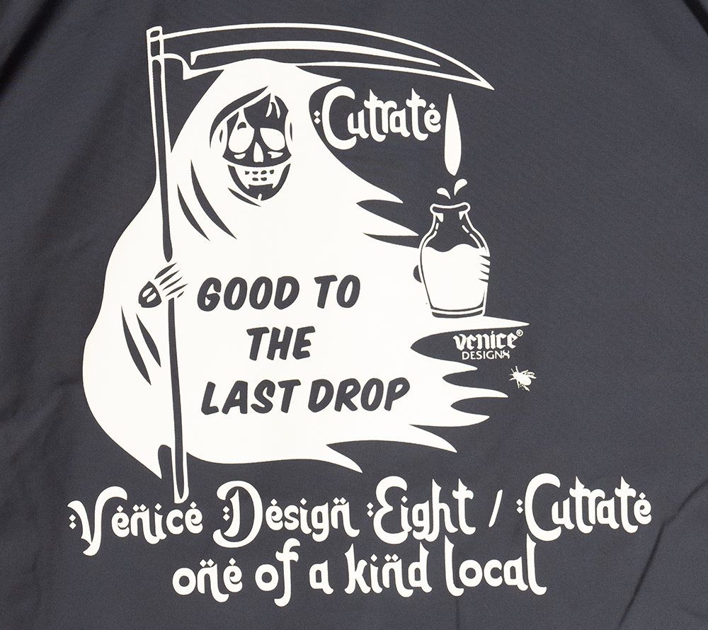 CUTRATE - ×VENICE8 COFFEE HOUSE G.O.D NYLON COACH JACKET