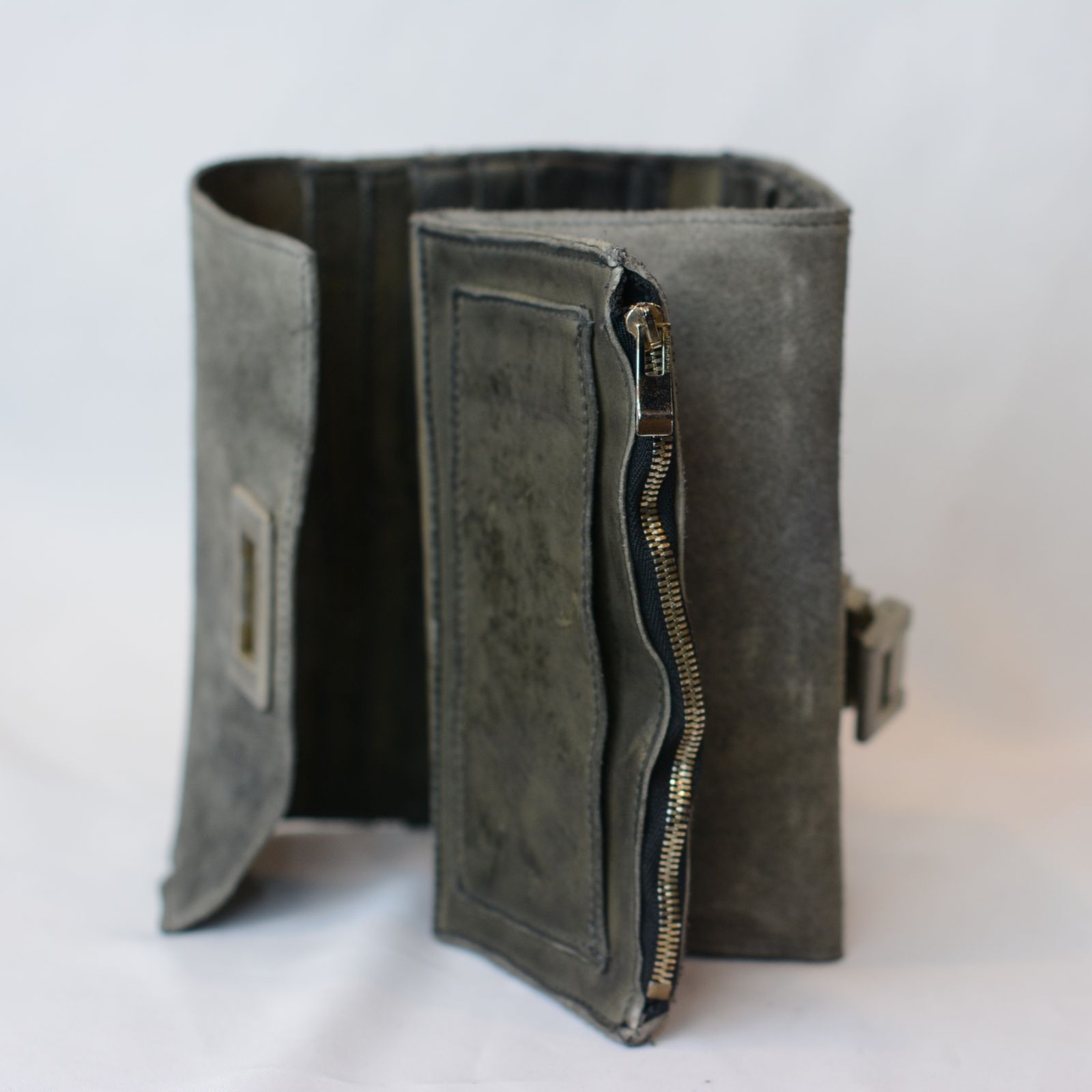 HORSE LEATHER + HORSE BUTT LEATHER WALLET LARGE