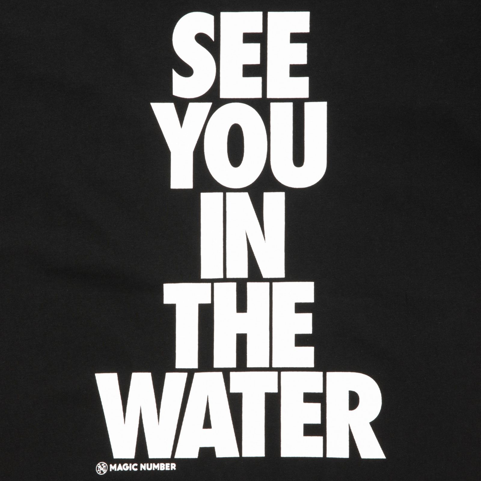 予約商品｜× MASIC NUMBER RWMN CUTOFF TEE （BLACK）｜× マジック ナンバー カットオフ Tシャツ｜入荷：2026年4月予定