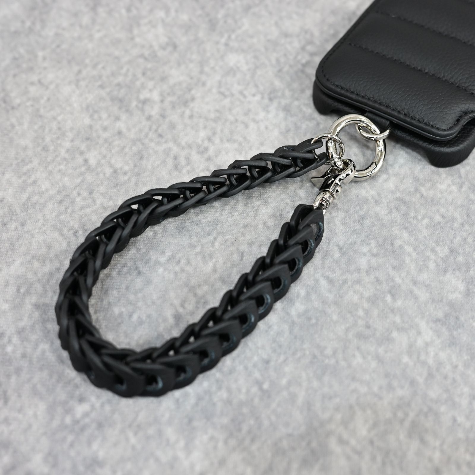 Hand STRAP Symbole （BLACK） 携帯ハンドストラップ
