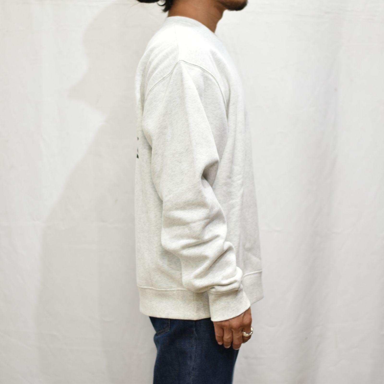 Baxter Crew Neck (Oatmeal Heather Gray)