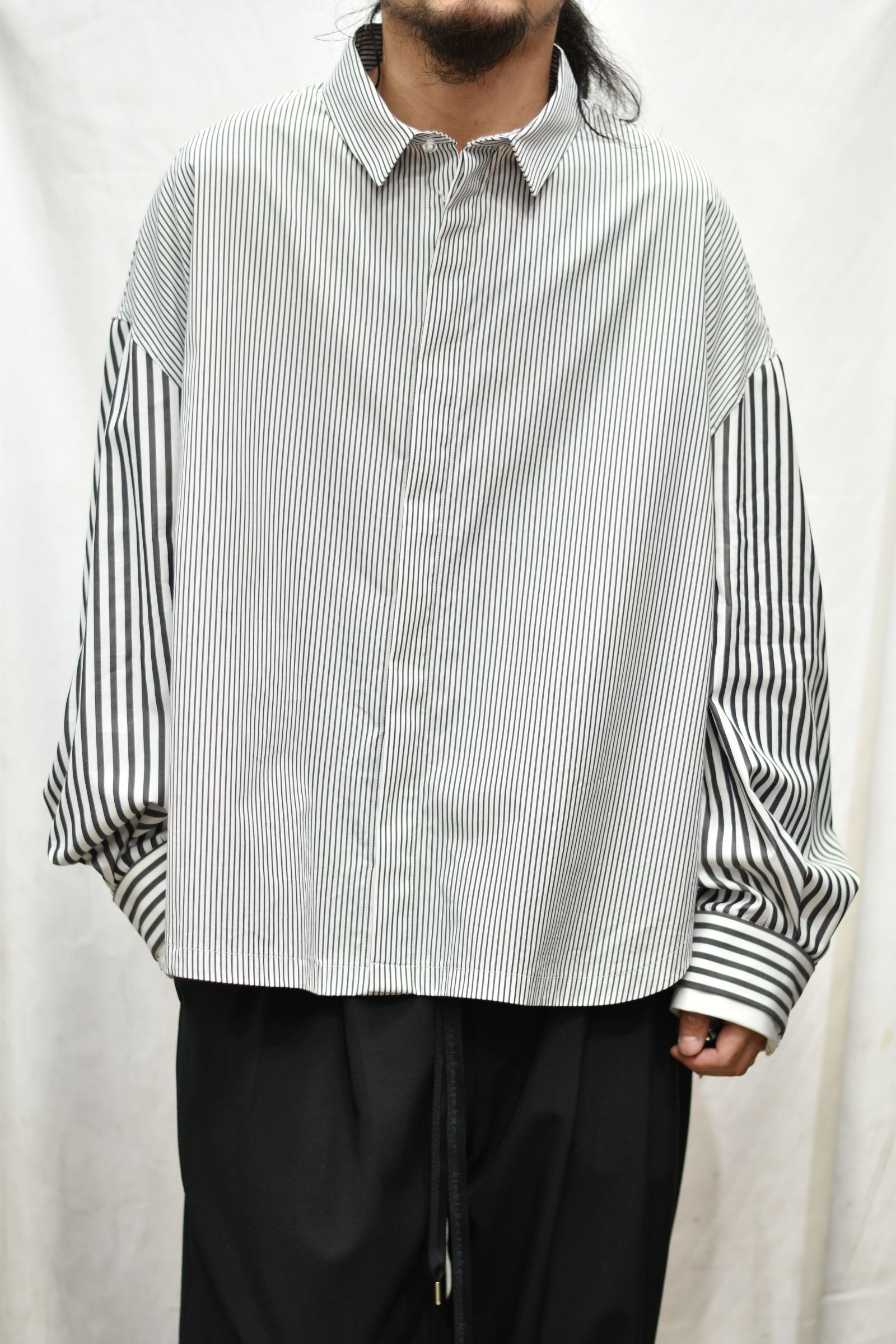 カフスレイヤーシャツ / LB21FW-SH02-AL (STRIPE)