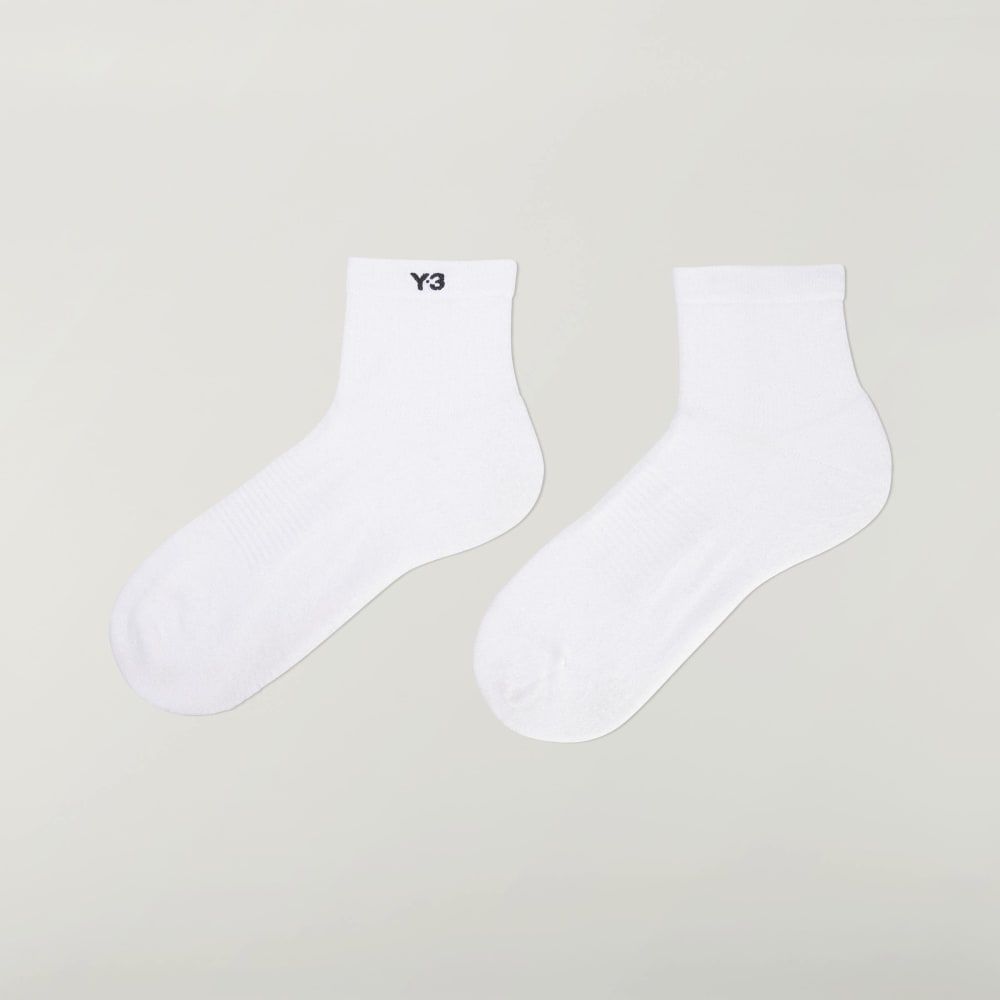 Y-3 CLASSIC LOW SOCKS （WHITE） / ストライプ ソックス （ホワイト）JZ-6274