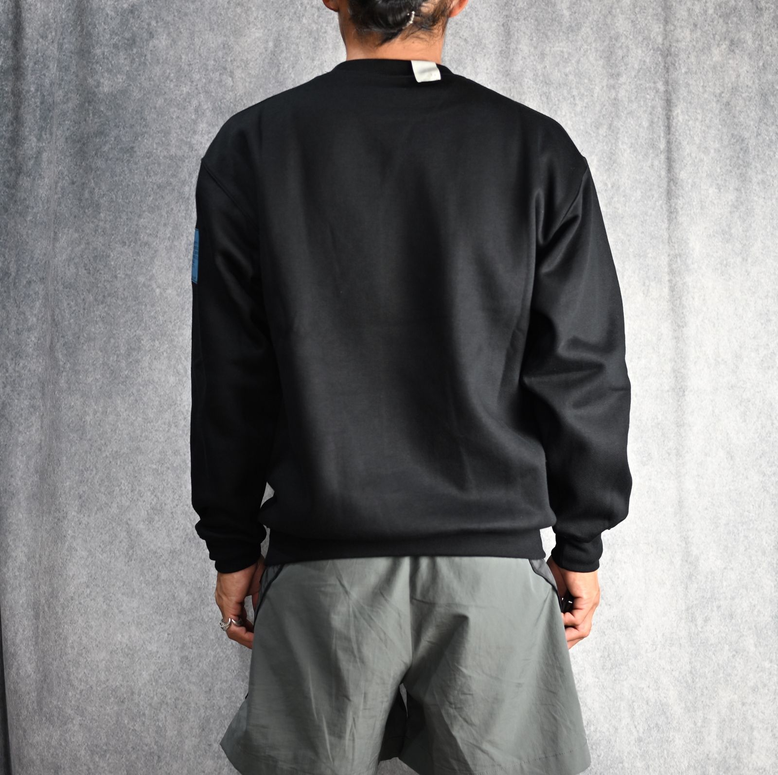 CREWNECK SWEARTSHIRT （BLACK） / スクルーネック スウェット （ブラック）