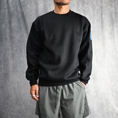 CREWNECK SWEARTSHIRT （BLACK） / スクルーネック スウェット （ブラック）
