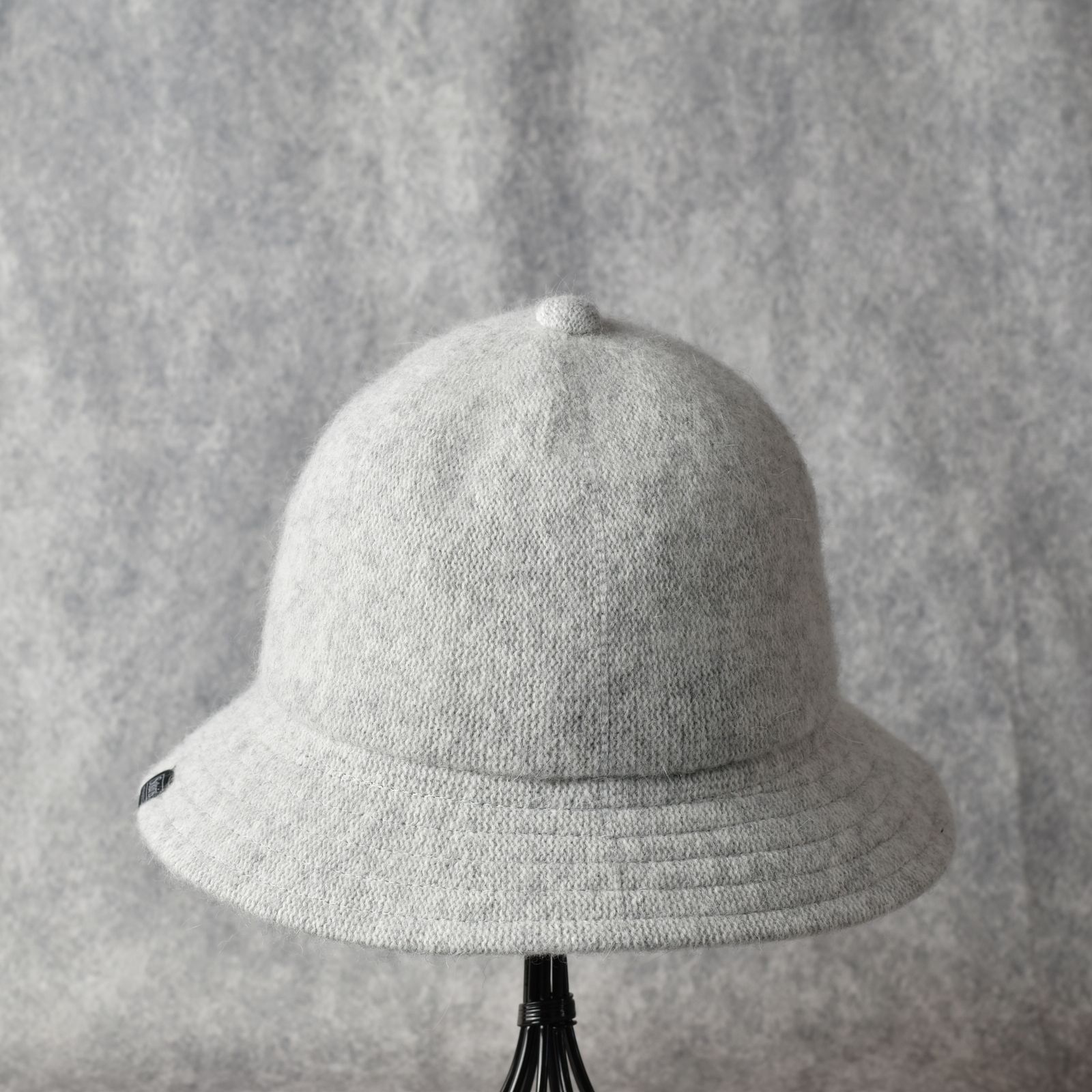 Angora Wool Bell Hat "BOYZ" (GRAY) / アンゴラウール ベル型ハット