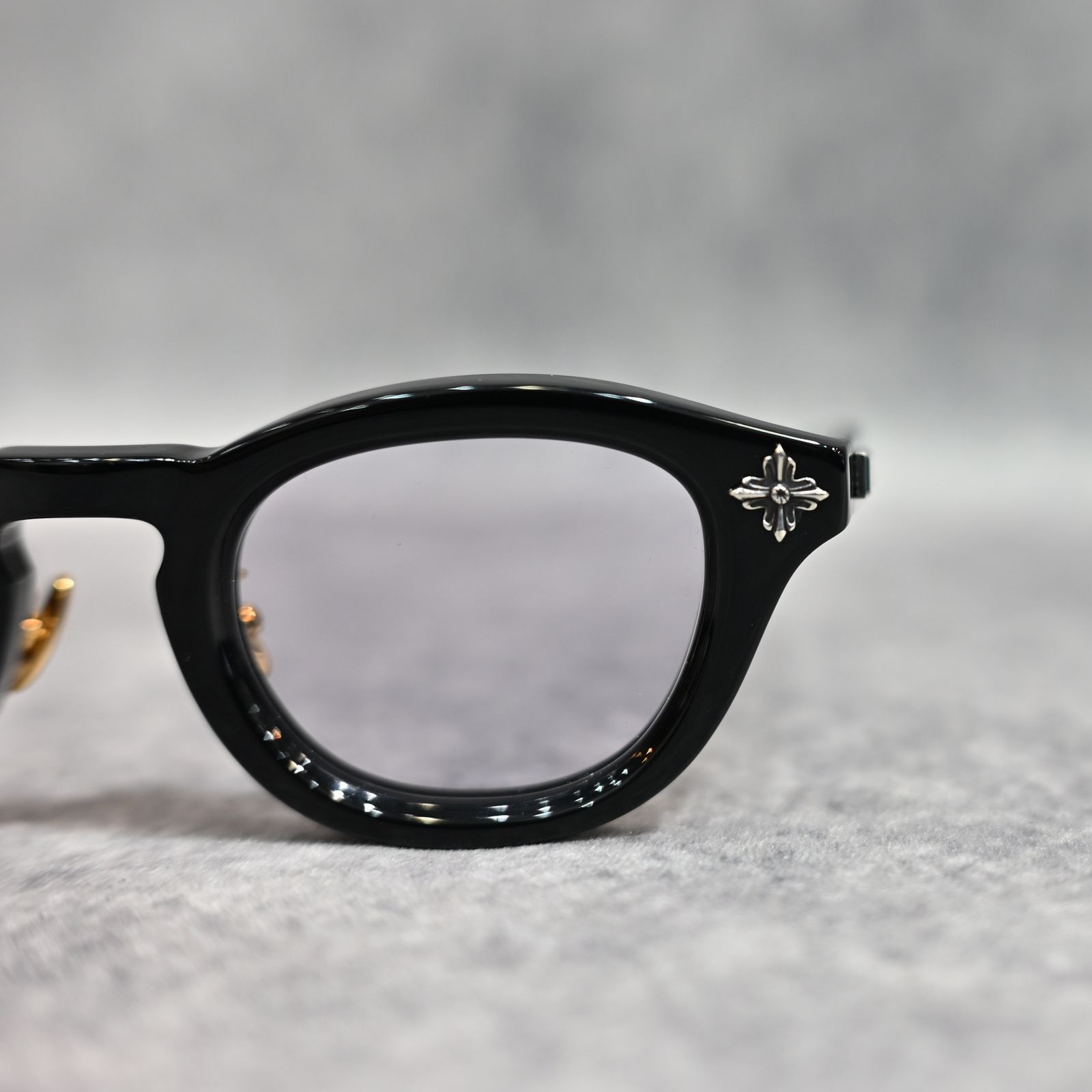 THE LINE × CASABLANCA サングラス タイプ 2 （BLACK×L.GRAY / ブラック×ライトグレー） CAS-02