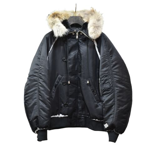 PENTAGRAM N-2B FLIGHT JKT (BK)｜ペンタグラム フライトジャケット｜PD26AJ04