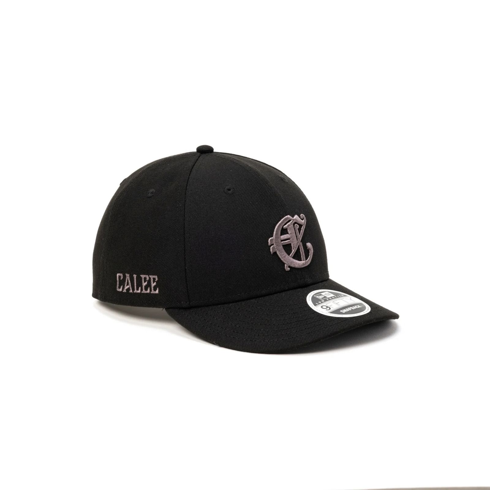 × NEW ERA®︎ CALEE LOGO BASEBALL CAP ＜EXCLUSIVE＞ (BLACK)｜× ニューエラ ベースボールキャップ｜CL-NEWERA011
