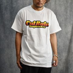 CUTRATE RETRO LOGO S/S TEE (WHITE) / プリントTシャツ