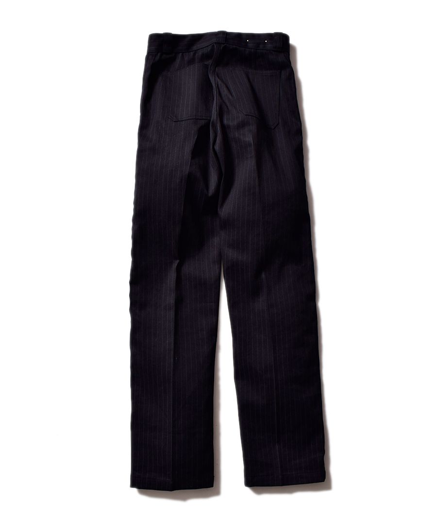 Discharge Stripe Wide Denim Baker PS
