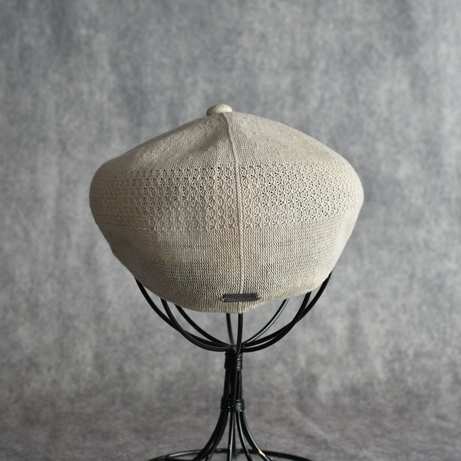 Linen Hunthing Cap "GENTLEMAN" (IVORY) / リネン ハンチング帽