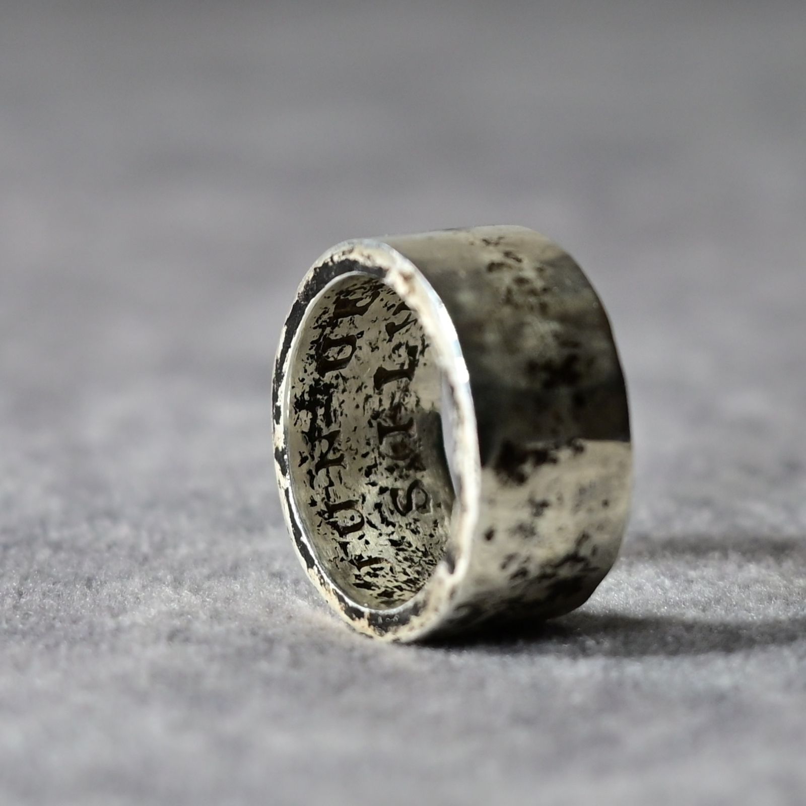 STRAIGHT RING MID （19号）｜ SILVERS 純銀