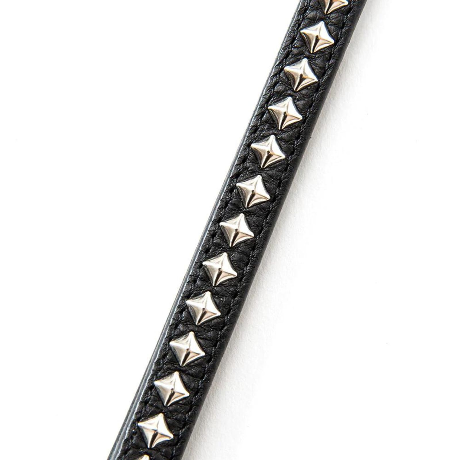 STUDS LEATHER WRIST STRAP (Black) / スタッズ レザー リストストラップ