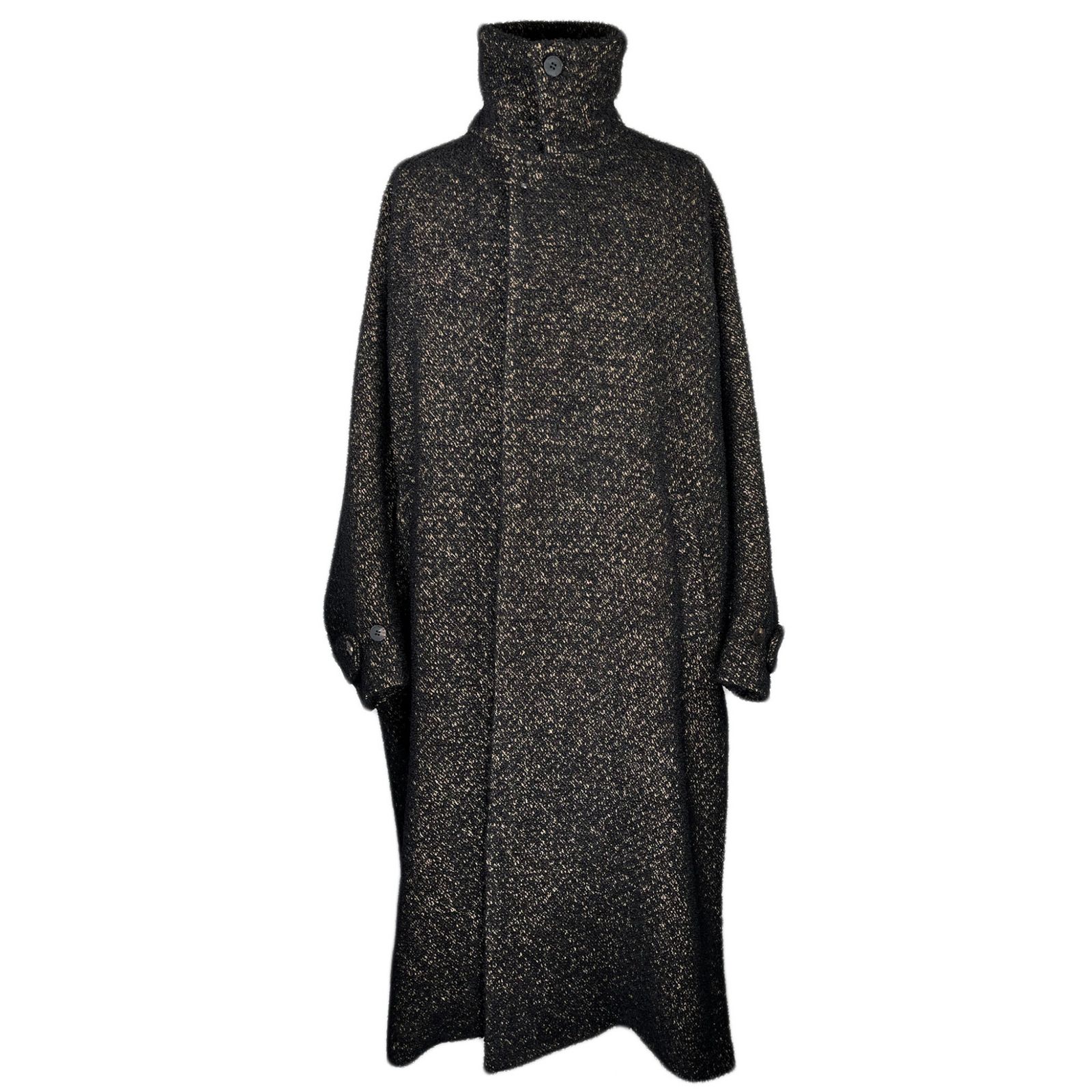 バルカラーコート / LB22AW-CO04-LYS (BLACK and TAN)