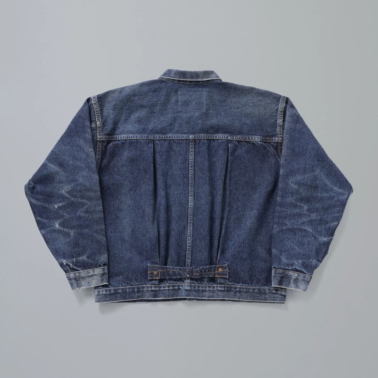 #029 WWⅡLV  T-BACK JACKET （INDIGO） / ⼤戦モデル デニムジャケット Gジャン （インディゴ）