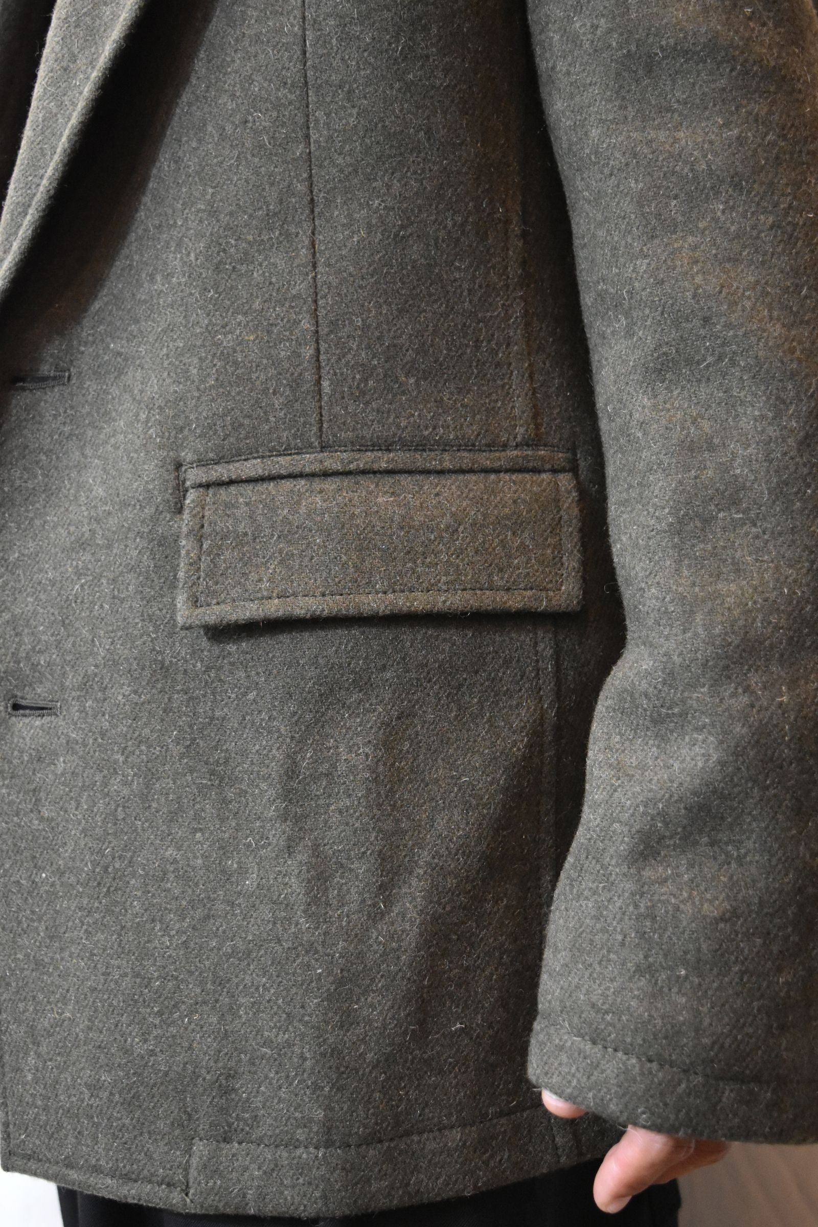 Twill flannel jacket