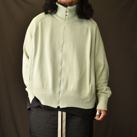 ハイネックニットブルゾン / LB23SS-KNBL01 (SPRING GREEN)