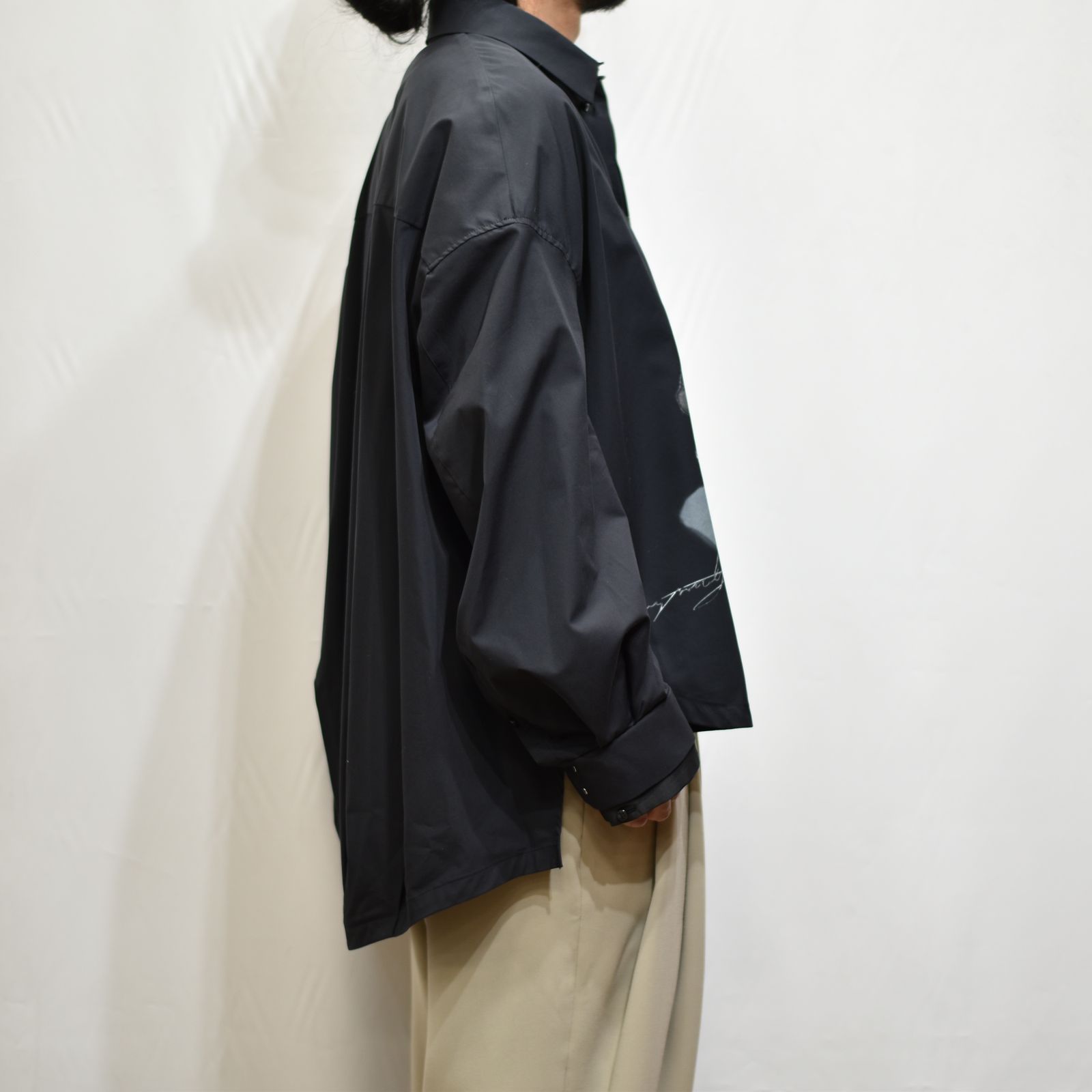 ルーズシャツ / LB22SS-SH02-PR (BLACK)