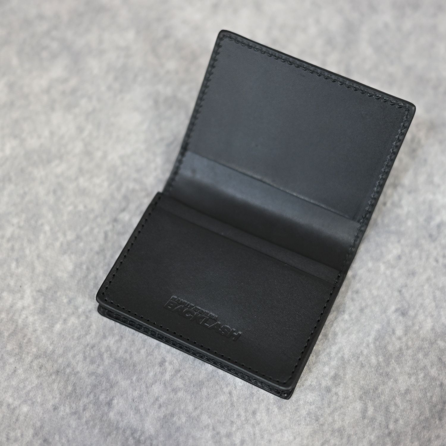 GUIDI ゴートタンニン 名刺入れ (BLACK / ブラック) / 890-01
