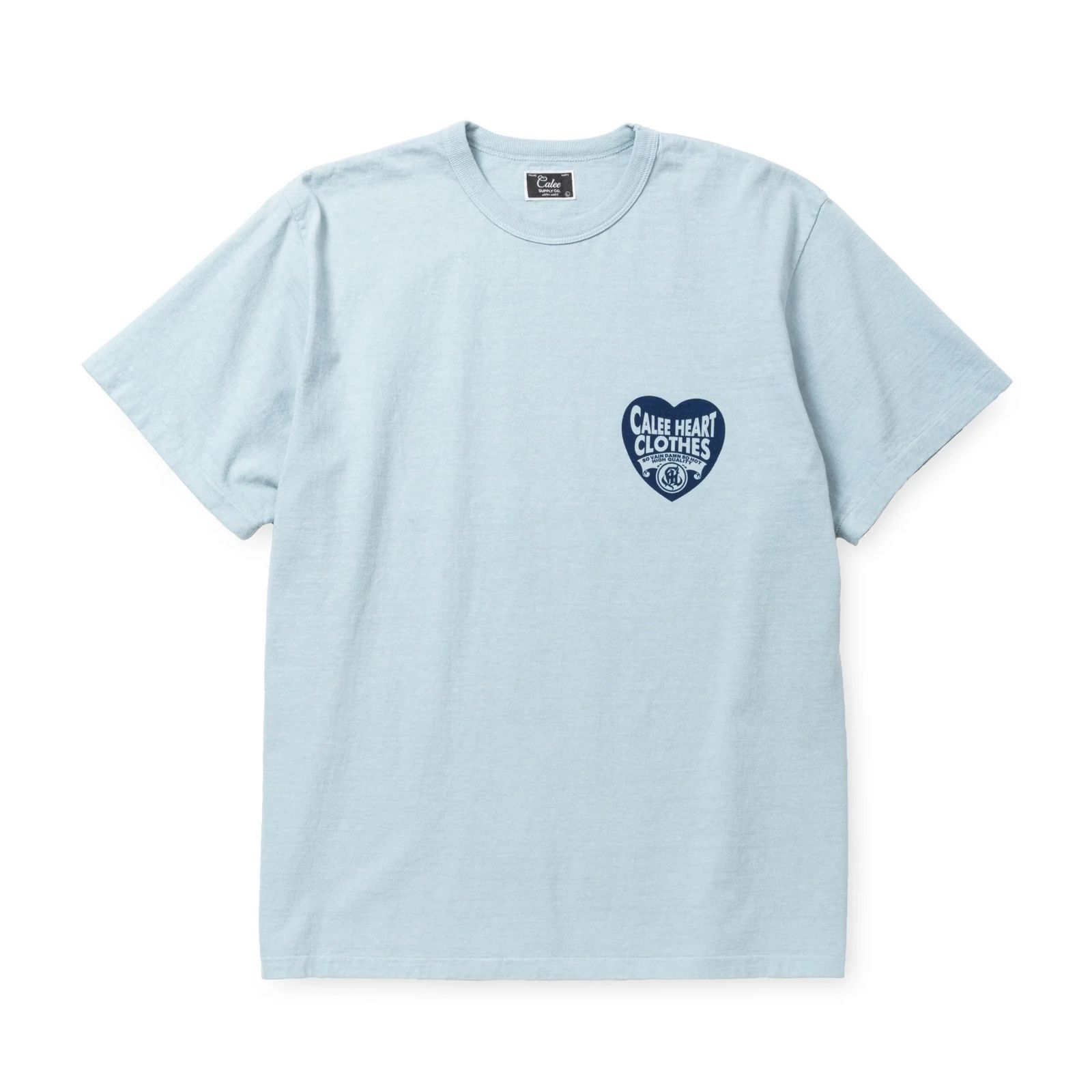 CALEE プリント Tシャツ ホワイト CALEE - BINDER NECK CALEE CLOTHING VINTAGE TEE (WHITE