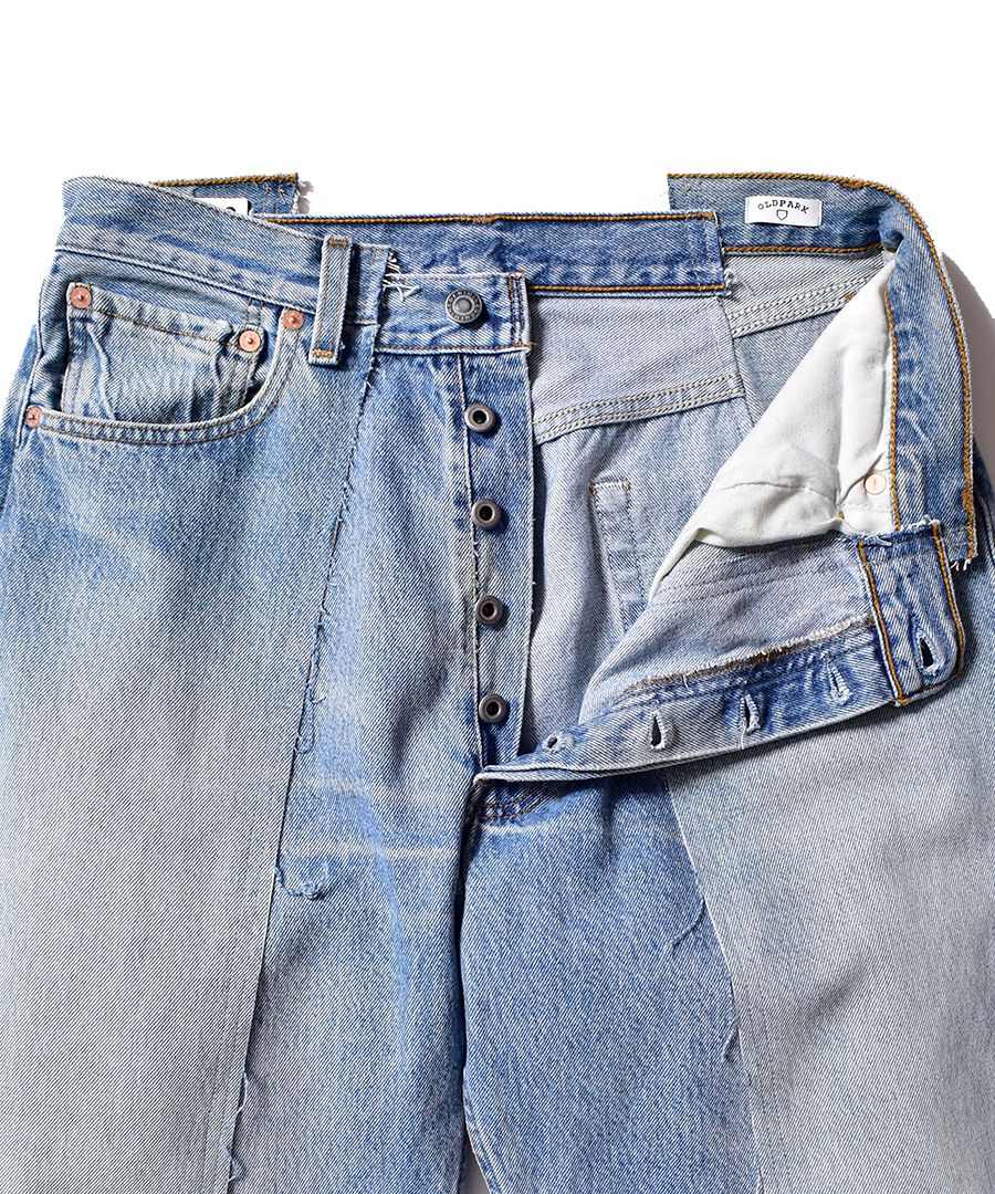 MINEDENIM - 【1月4日発売】 OLD PARK × MINEDENIM Rebuild Buggy Jeans | chord  online store