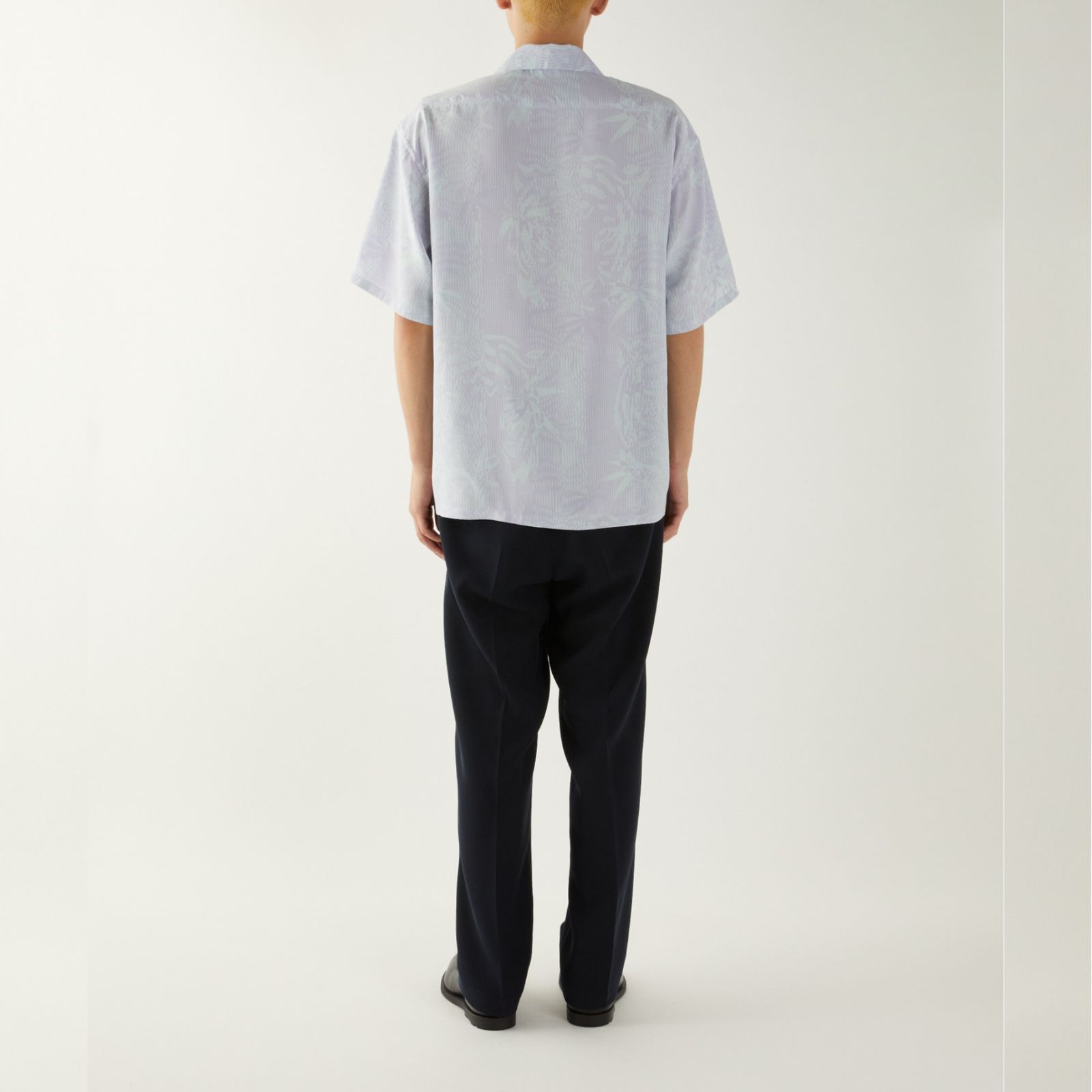 HALF SLEEVE SHIRT （LAVENDER） /  アロハシャツ （ラベンダー）