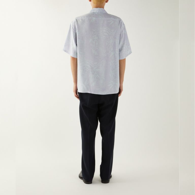 N.HOOLYWOOD - HALF SLEEVE SHIRT （LAVENDER） / アロハシャツ