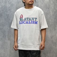 B.L LOGO DROP S/S TEE (GRAY)｜ワイドシルエット プリントTシャツ｜CL-25SS052