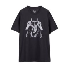 × MASSIS “ROUND NECK” SHORT SLEEVE T A Ys （BLACK） / ML-T71-990-2