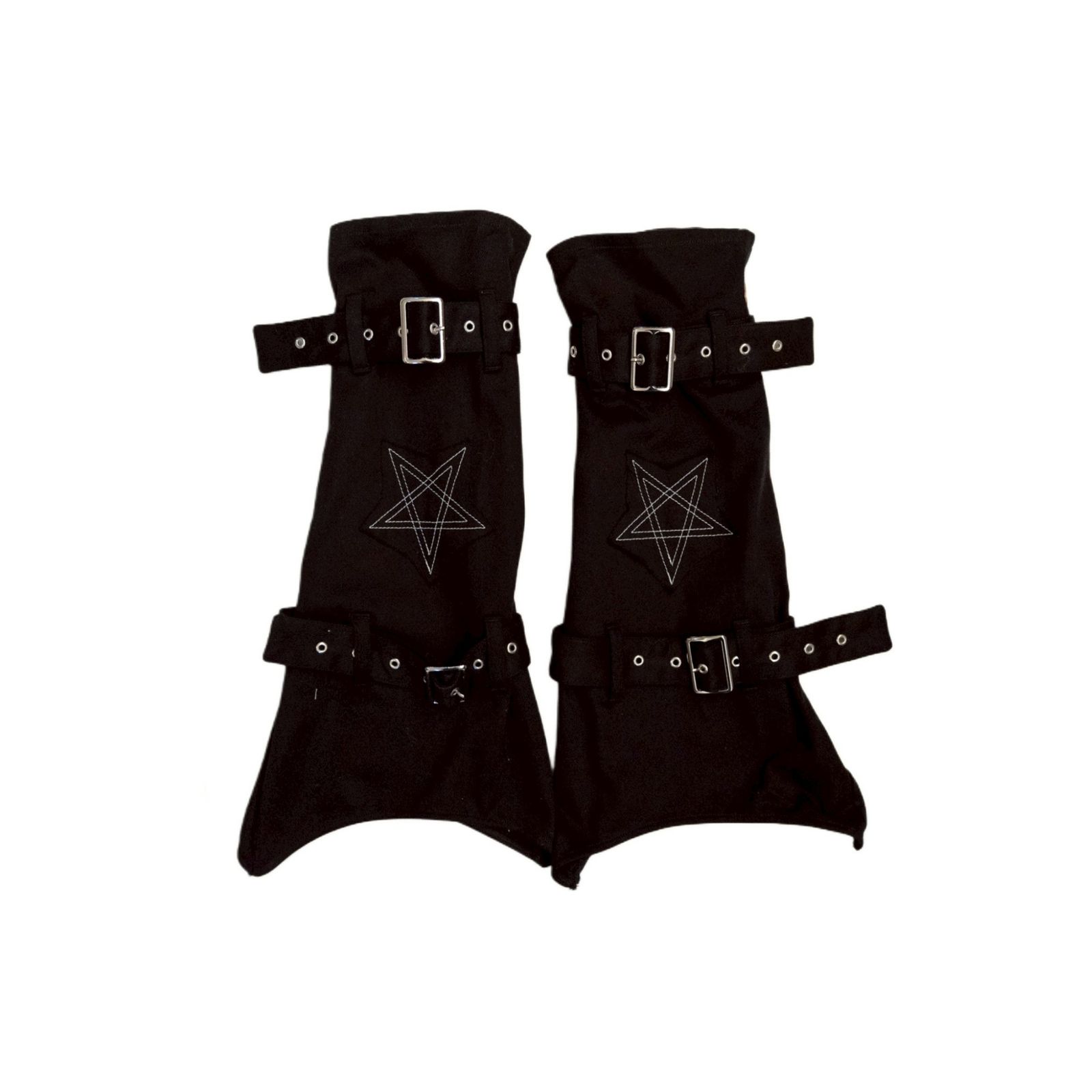 COTTON BELTED LEG WARMER 'PENTAGRAM (BK)｜レッグウォーマー 'ペンタグラム｜PD26SAC03