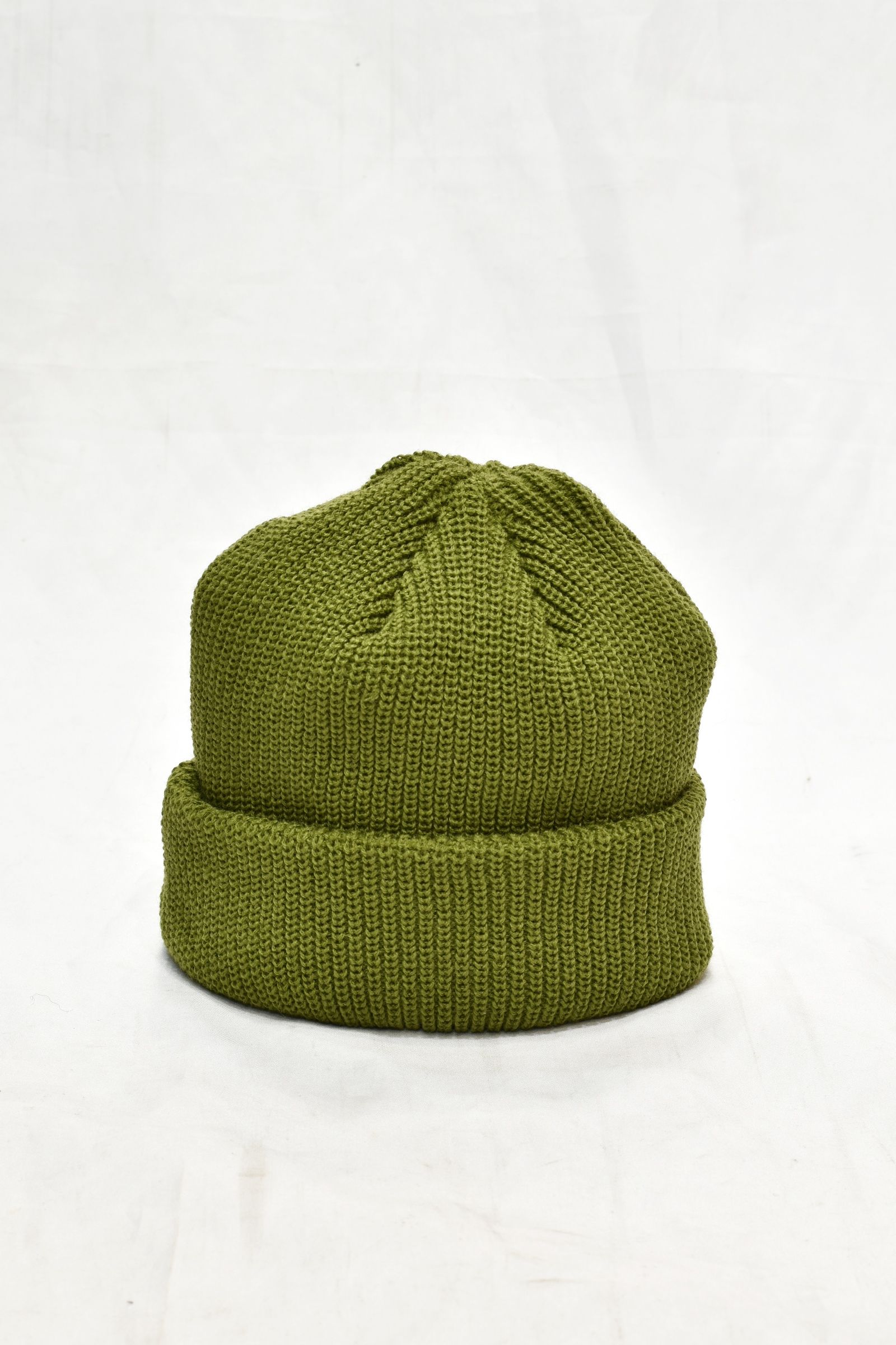 CALEE ACRYLIC WATCH CAP (OLIVE)