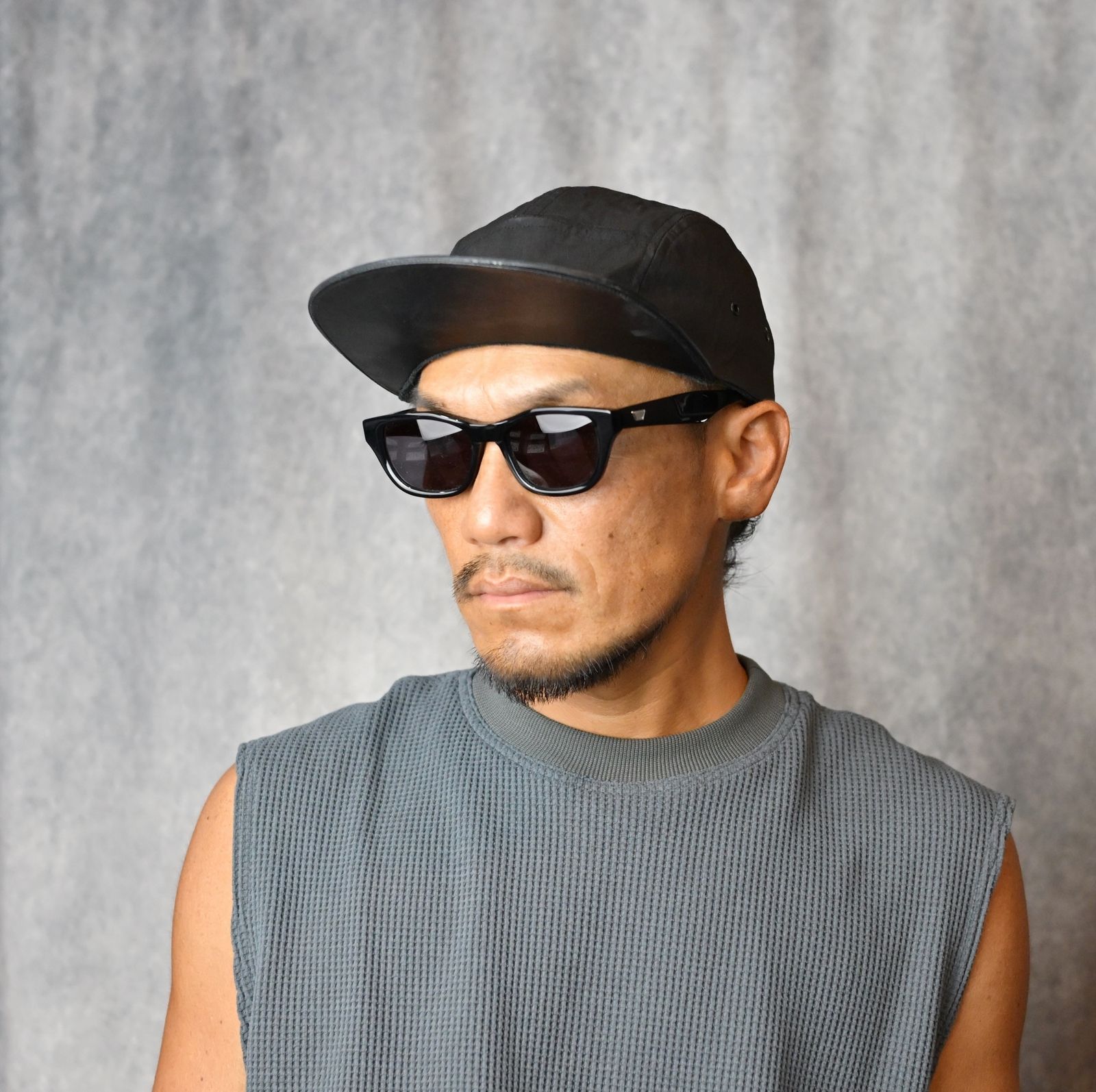 DAY TRIPPER (Black×Black) / ウェリントンタイプ サングラス