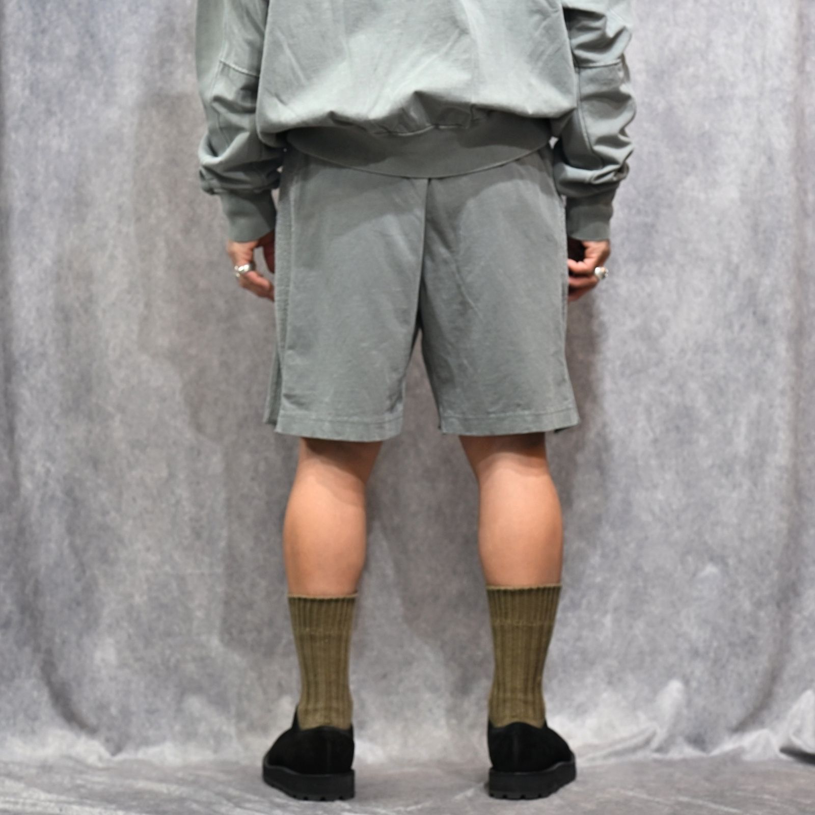 N.HOOLYWOOD × Champion｜HALF PANTS （GRAY / グレー）｜ハーフパンツ｜C8-D513