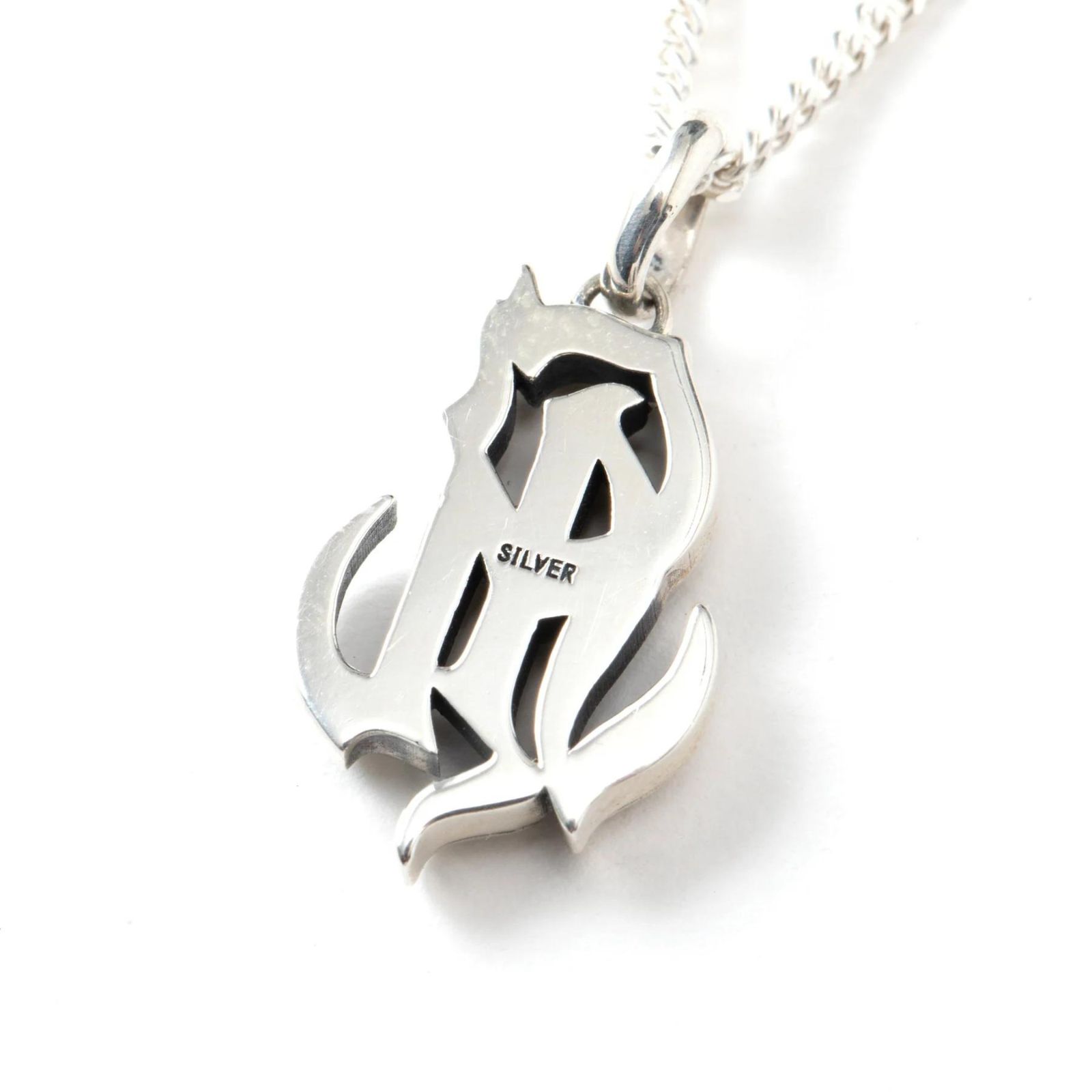 CAL NT LOGO SILVER NECKLACE (SILVER) / シルバーネックレス