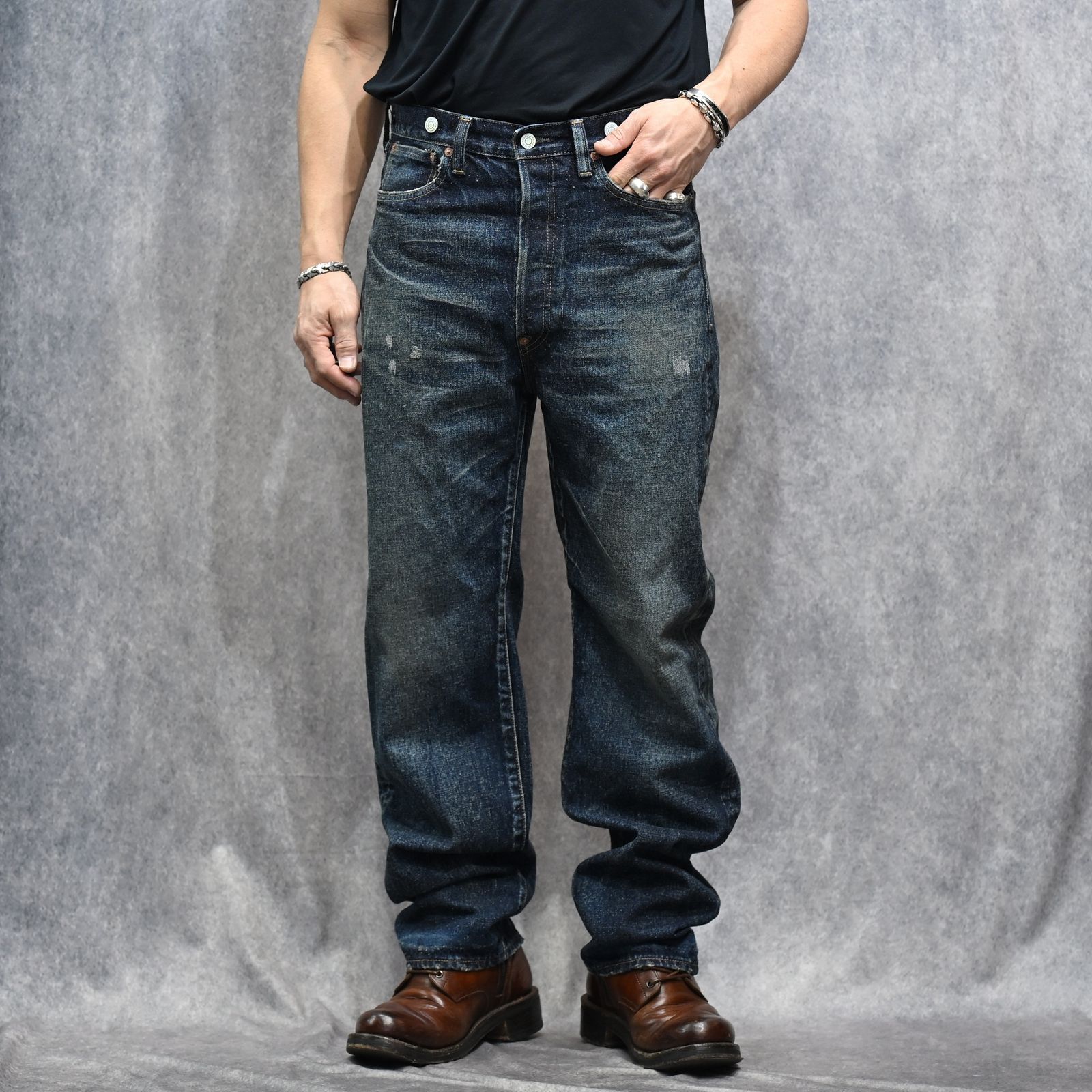 #002 1942 LV JEANS （INDIGO） / デニムパンツ （インディゴ） 2026SSPT-YY-0001