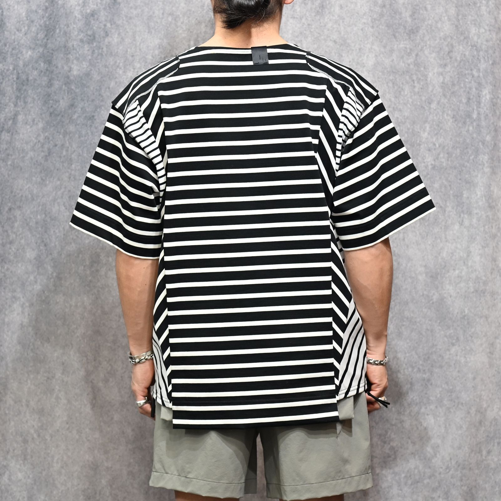 ZEBRA BASQUE SHIRT （BLK BORDER / ブラック）｜ボーダーTシャツ｜2261-CS54-024