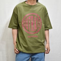 CUTRATE BEACH CITY CA DROPSHOULDER S/S -T-SHIRT (CITY GREEN)