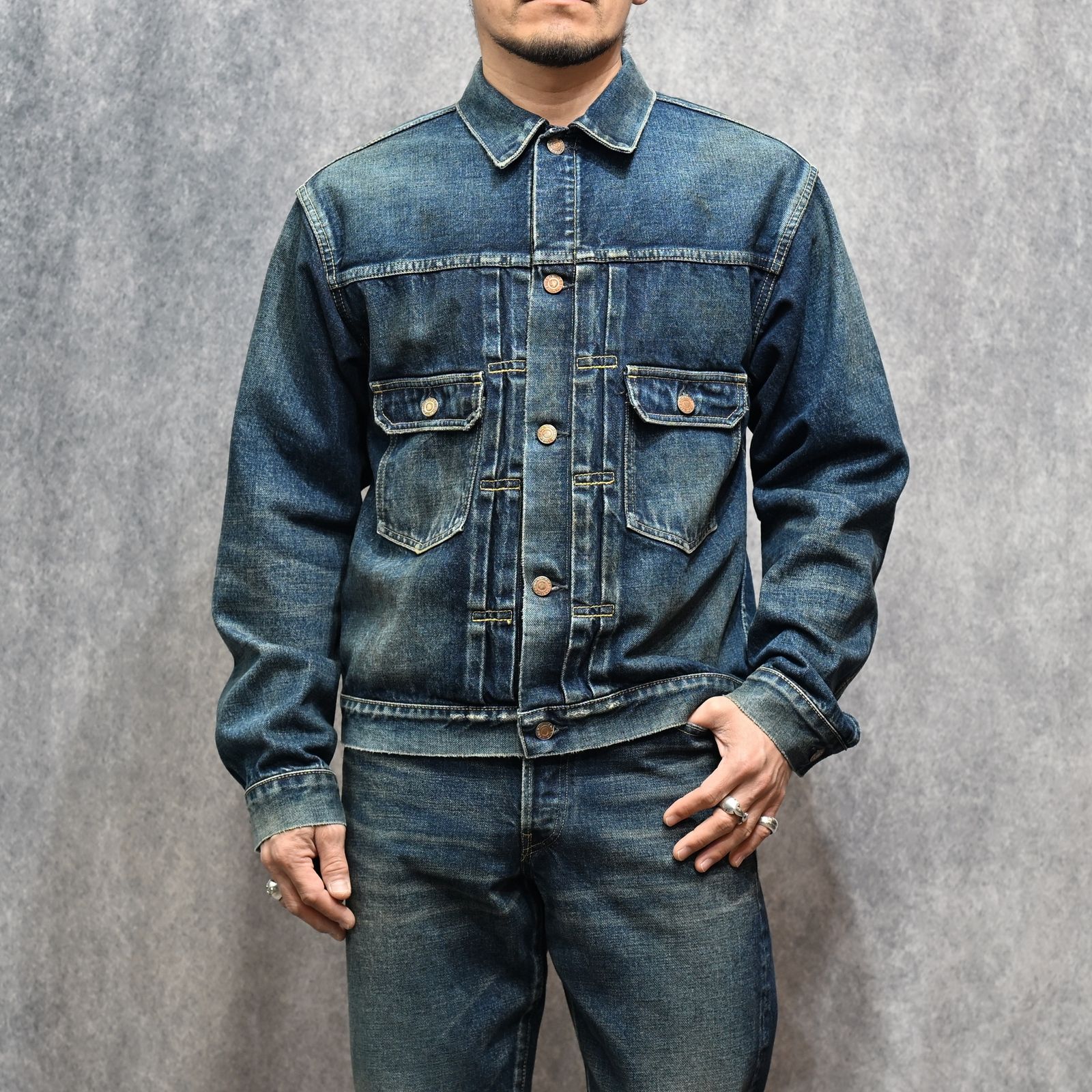 Denim CF-TYPE2 GJKT USD ｜セカンド デニムジャケット Gジャン｜2604-8004