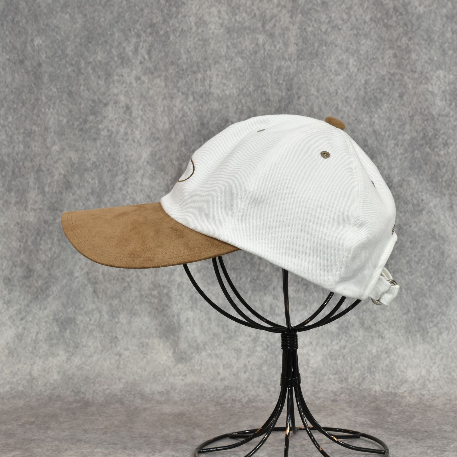 Saling Long Visor Cap "FANBOY" (WHITE)｜キャップ｜Y01010