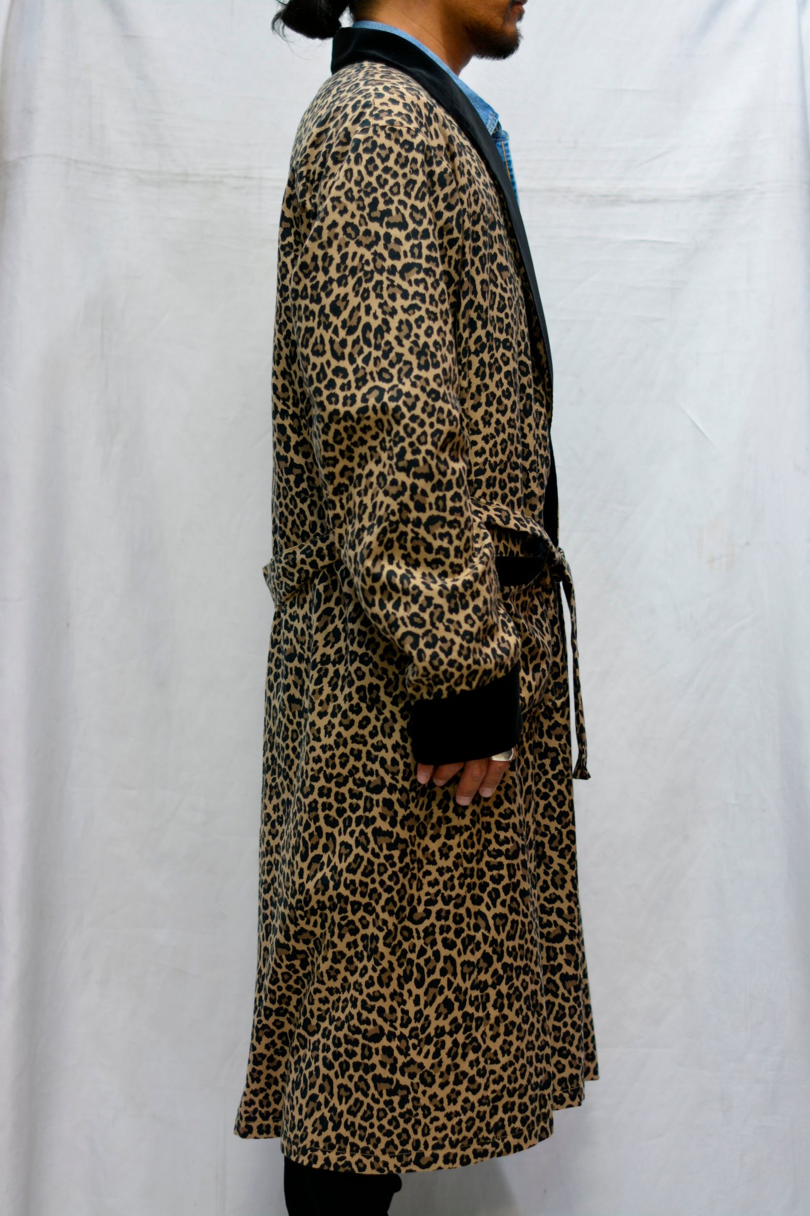 Flannel Leopard Gawn
