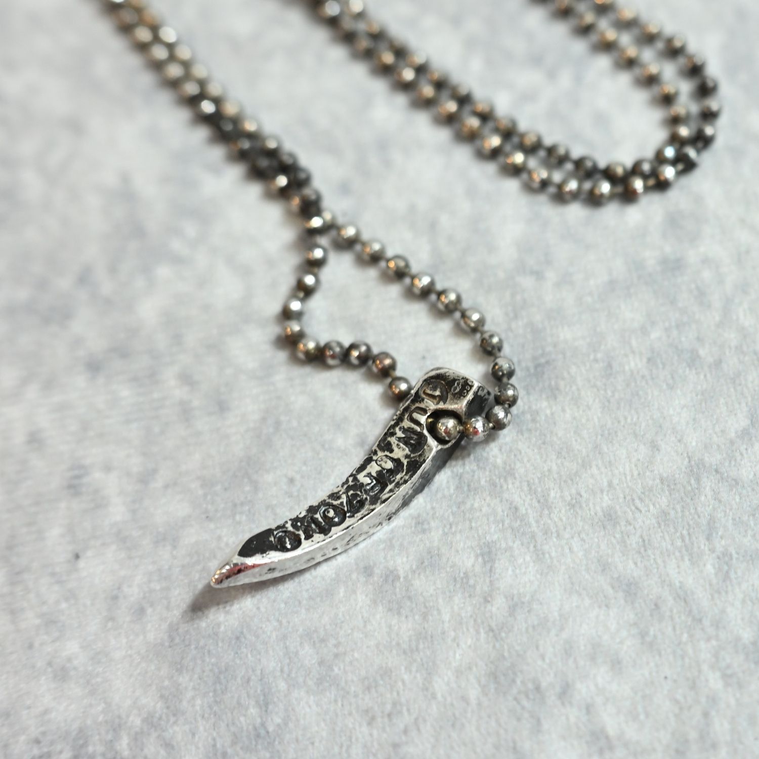 TALON TOP-02 + BALL CHAIN｜ SILVERS 純銀