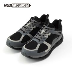 × MOISTHROUGH 360 ＜VENTIRIS＞ (BLACK / GRAY)｜モイスルー360 ＜ヴェンティリス＞ スニーカー｜MS360-CALEE001