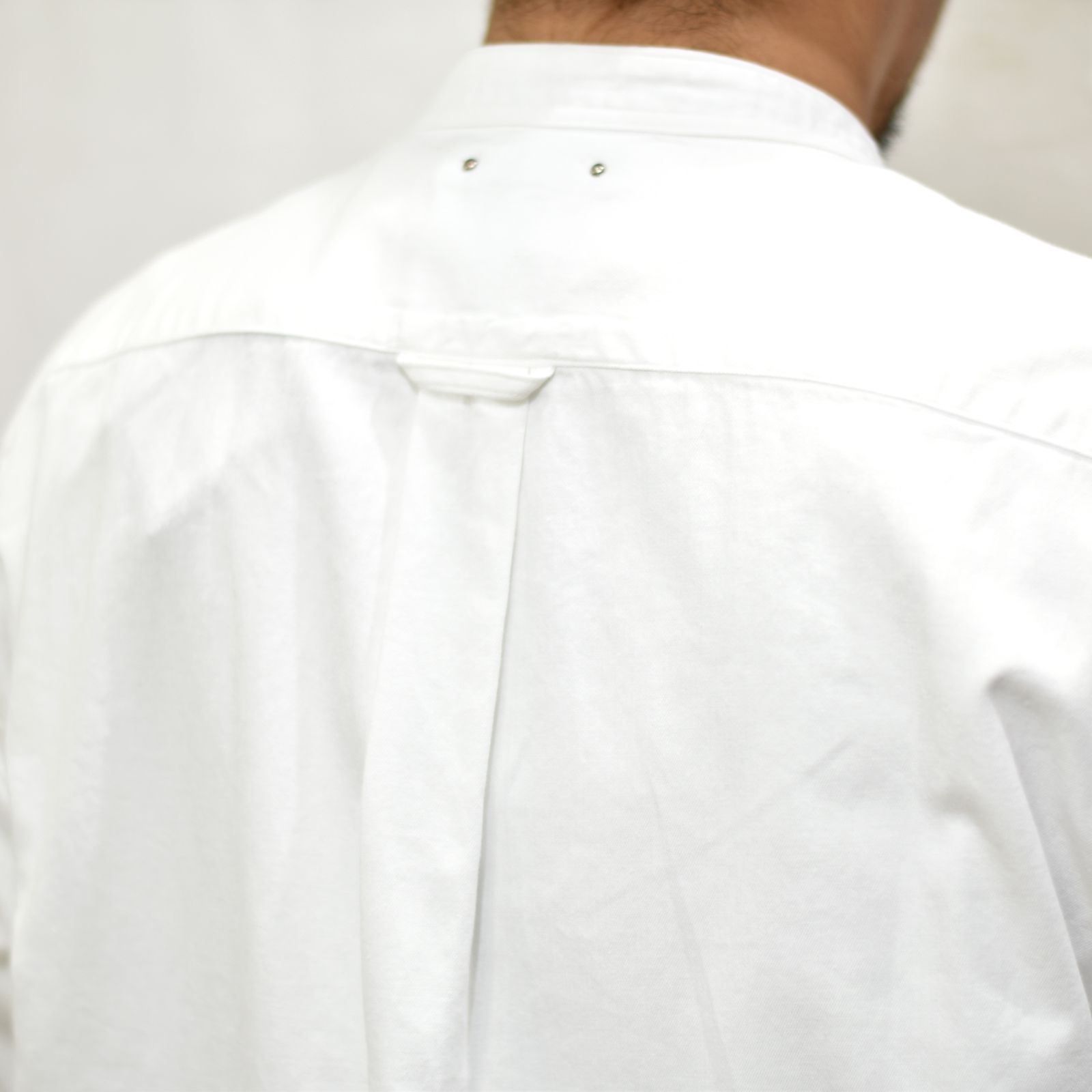 Band Collar OG. Denim Long SH (WHT)