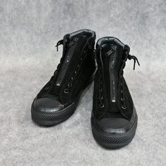 MINEDENIM × nonnative DWELLER TRAINER 2 HI COW LEATHER WITH GORE-TEX by SPINGLE （BLK×BLK）｜ノンネイティブ スニーカー｜NN-F4753