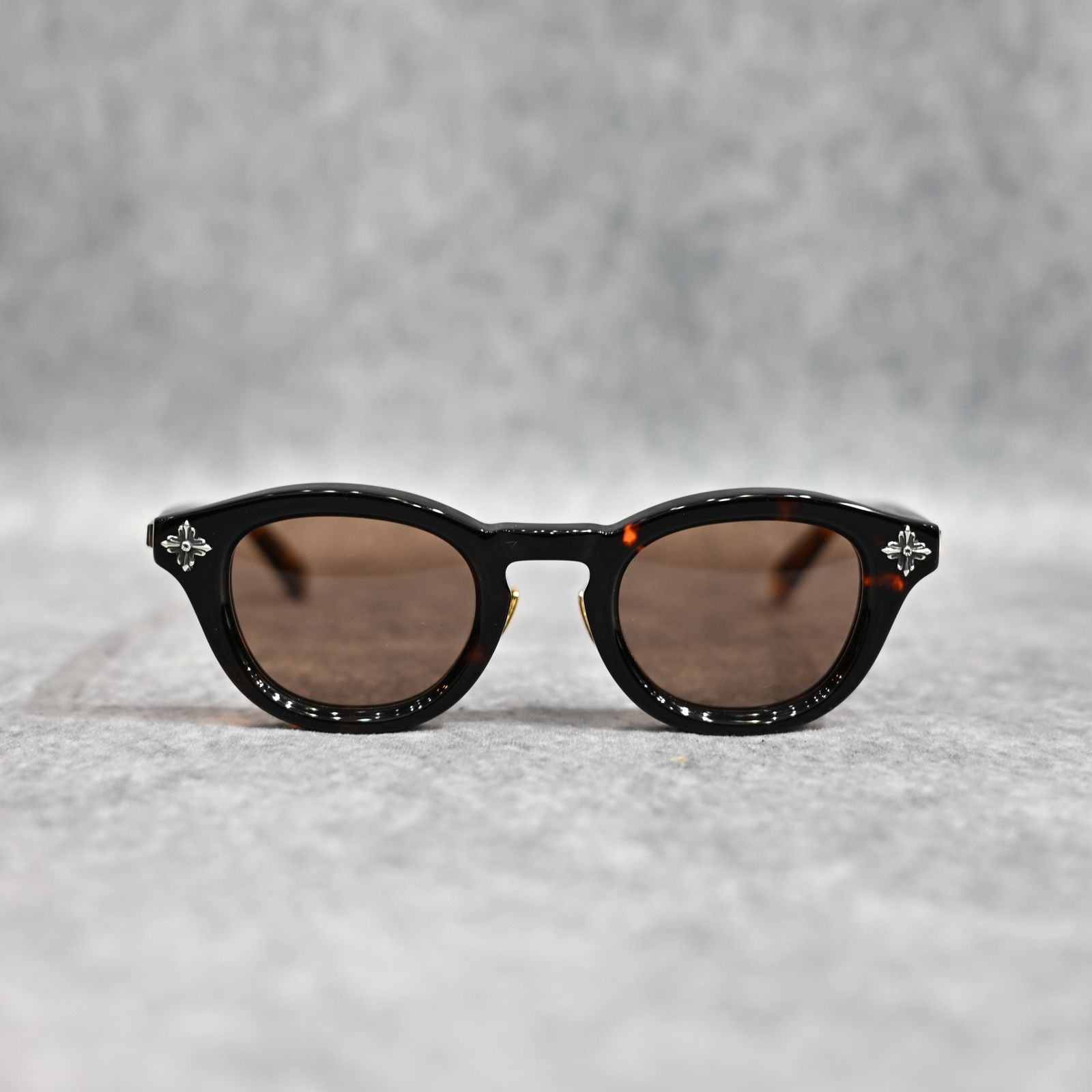 THE LINE × CASABLANCA サングラス タイプ 2 （BROWN×L.GRAY / ブラウン×ライトグレー） CAS-02